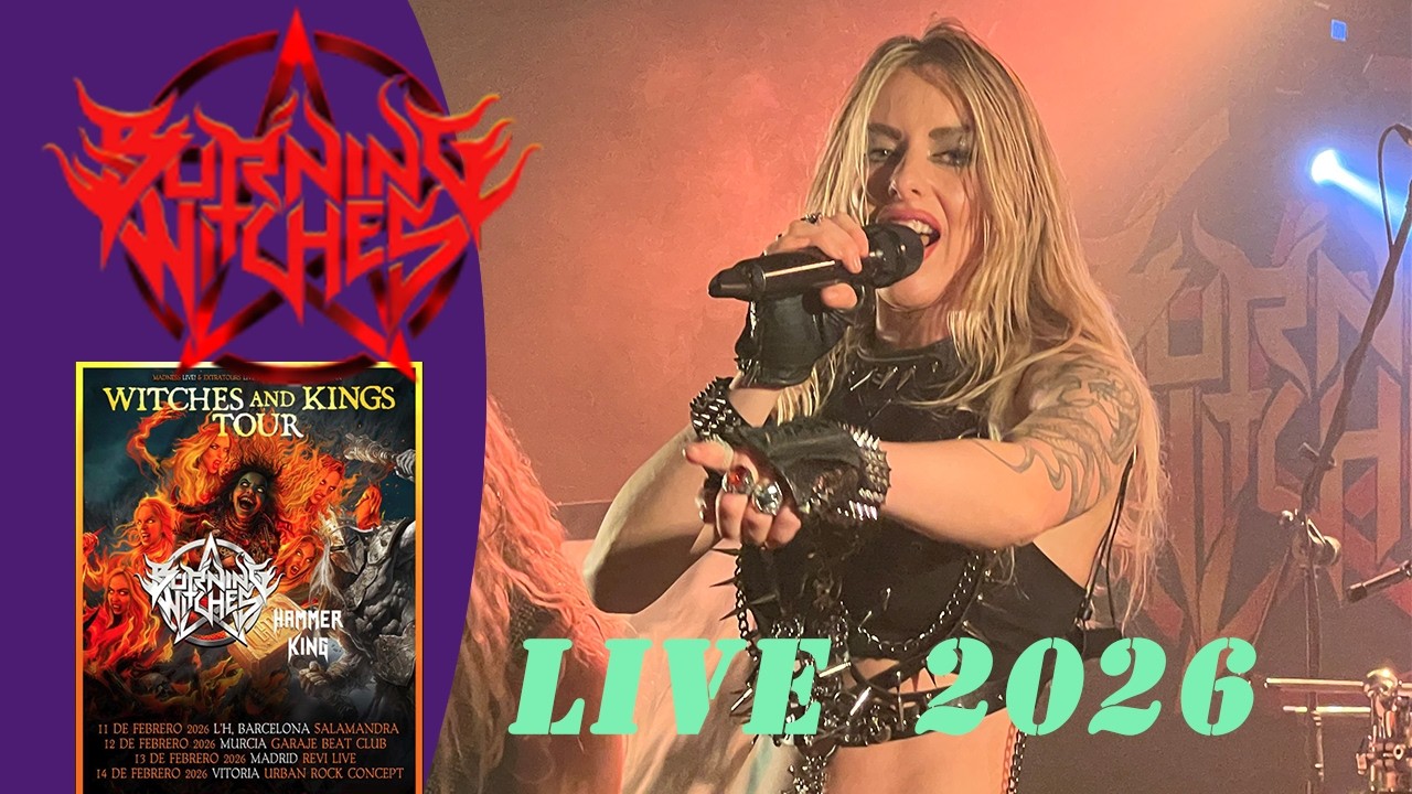 Burning Witches, LIVE, 2026, Vitoria, Gasteiz, , Urban Rock Concept, 4K