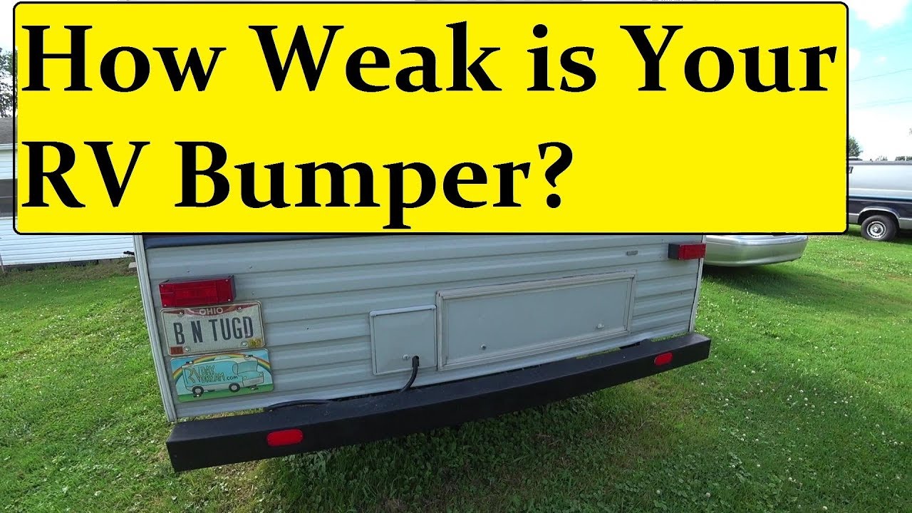 Mounting a Generator Rack on RV Bumper 😯