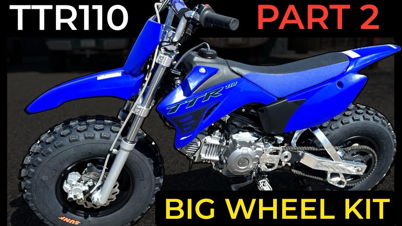 Yamaha TTR 110 Big Wheel Build - Part 2