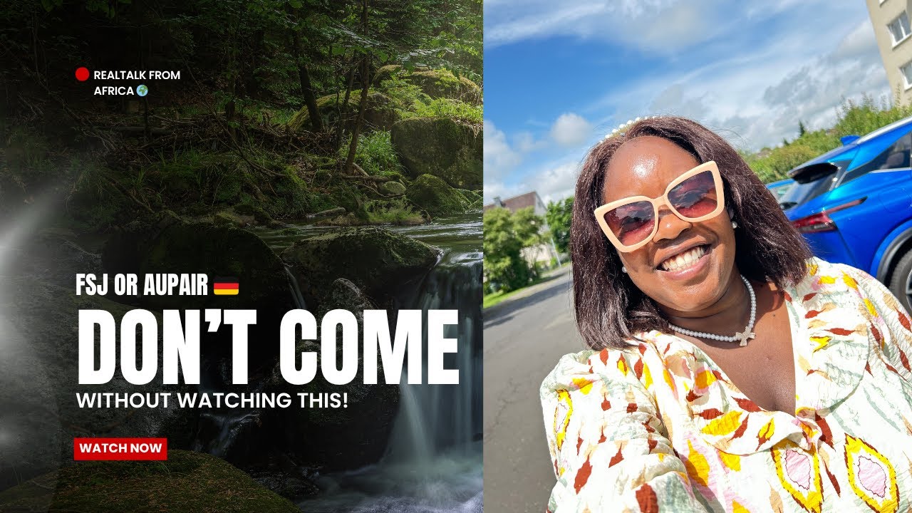 FSJ / Au Pair in GermanyREAL TALK from an African 🇰🇪
