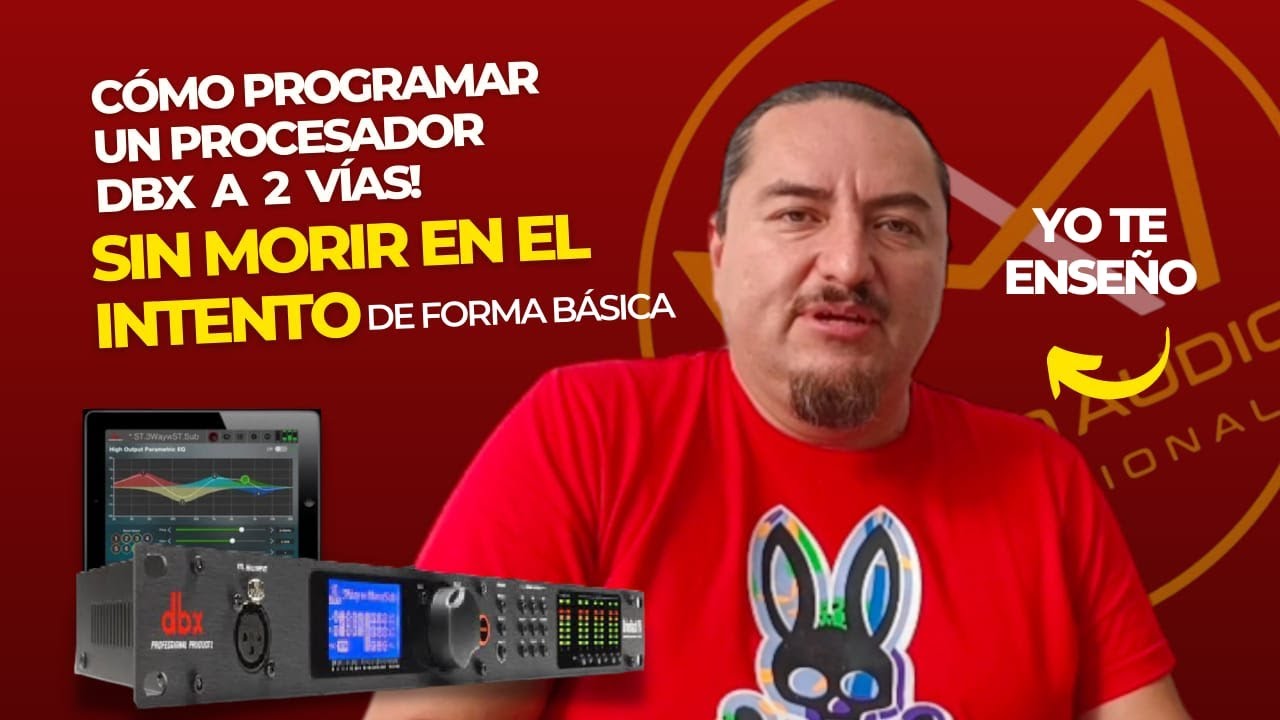 como programar un procesador dbx pa2 a 2 v&iacute;as sin morir en el intento