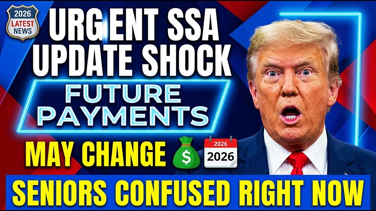 SSA Urgent Update Shock! Future Payments May Change & Seniors Are Confused Right Now 2026 News