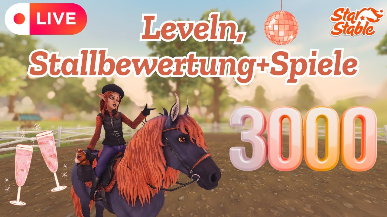 LIVE🔴 3000 Abospecial 🥳 l 10h Stream | Leveln, Stallbewertung + Spiele  | Server 11 Icy Palace