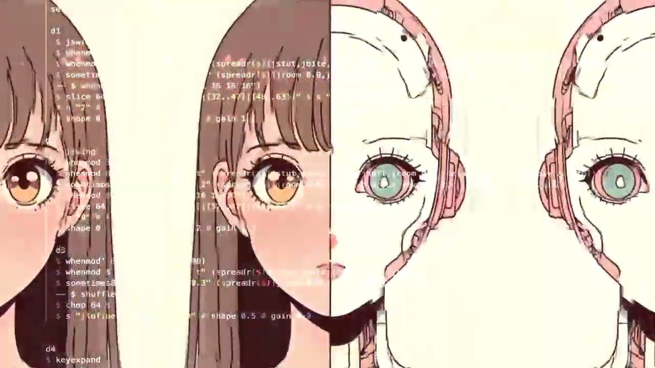 Programming Music : Android Women / moistpeace / with TidalCycles