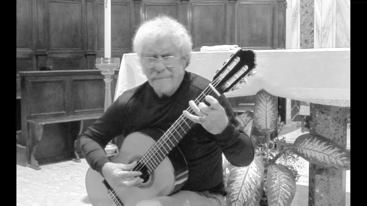 N.Paganini - Sonata in A Maj - I Allegro Risoluto (ed. J.Bream) - Carlo Ambrosio Guitar