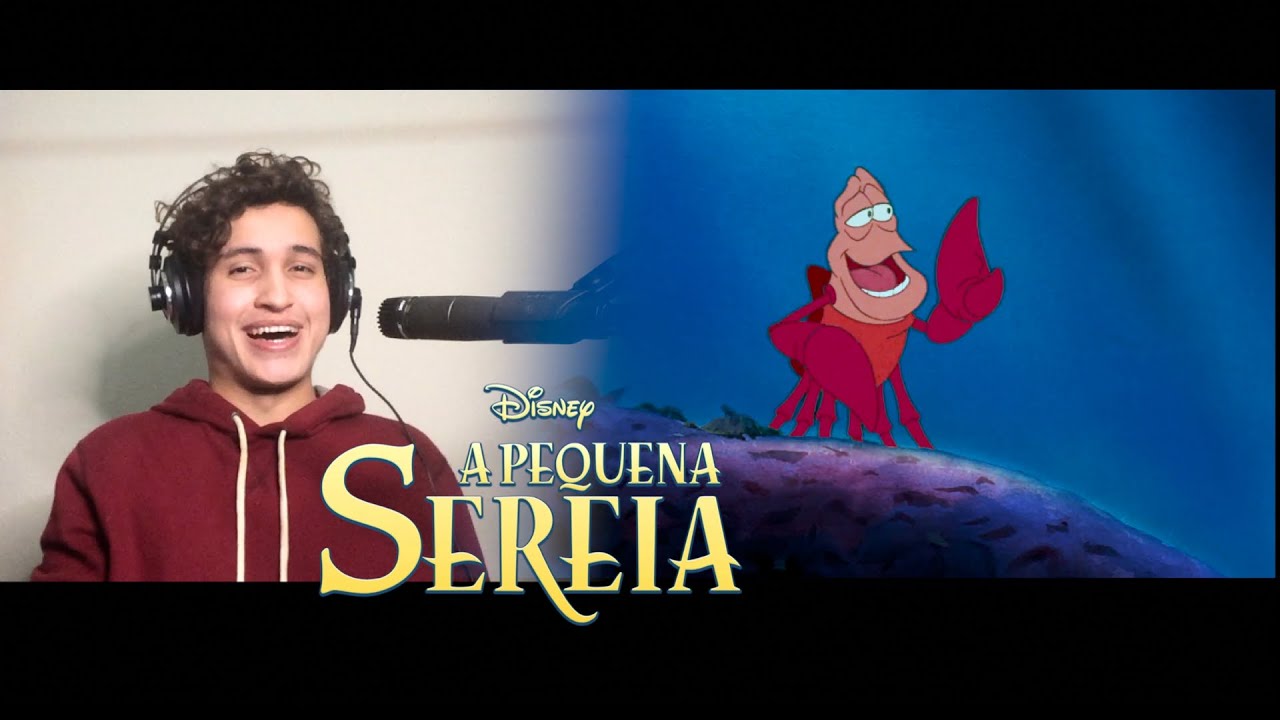 A Pequena Sereia | Aqui no Mar (Cover)