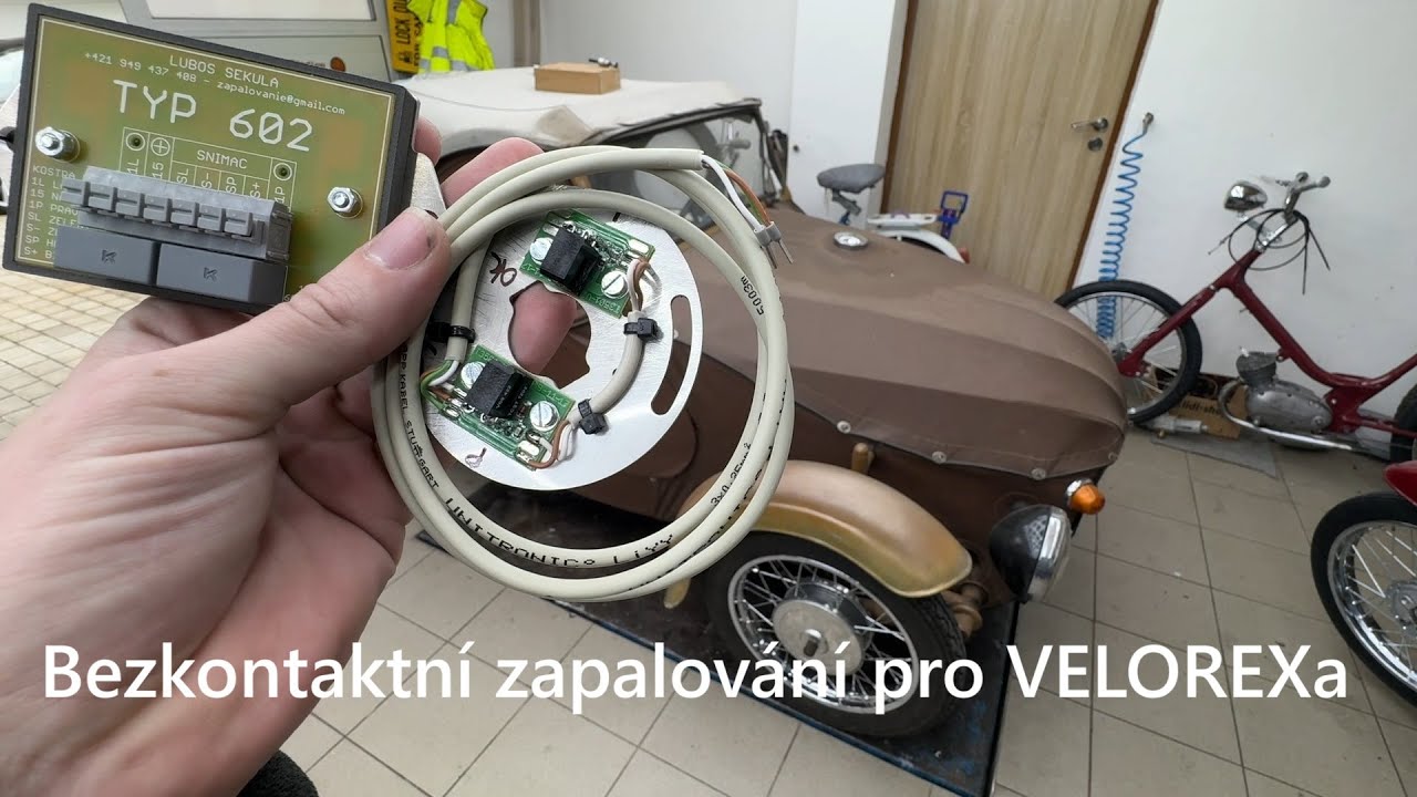 Bezkontaktn&iacute; zapalov&aacute;n&iacute; VELOREX i se zp&aacute;tečkou