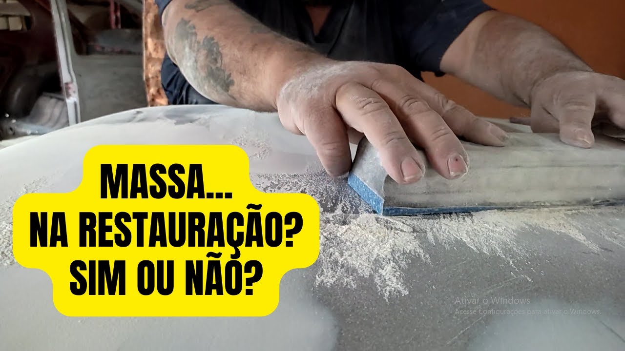 Os passos de uma RESTAURA&Ccedil;&Atilde;O automotiva!