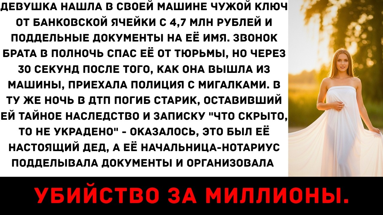 Мой кузен позвонил в полночь: «Немедленно оставь свою машину». Я не спросил почему — потом приехали