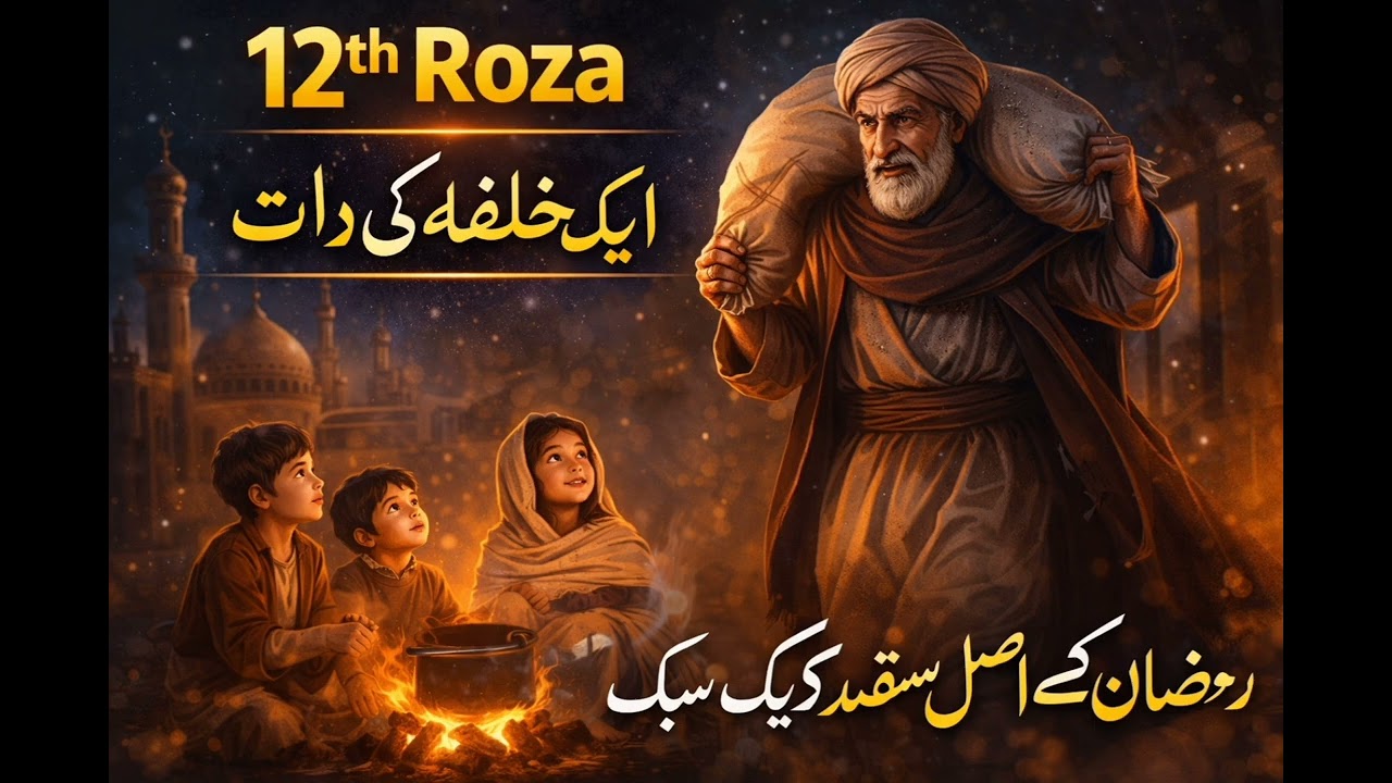 12واں روزہ ہمیں یہ سکھاتا ہے کہ شکر گزاری انسان کو اللہ کے اور قریب کر دیتی ہے