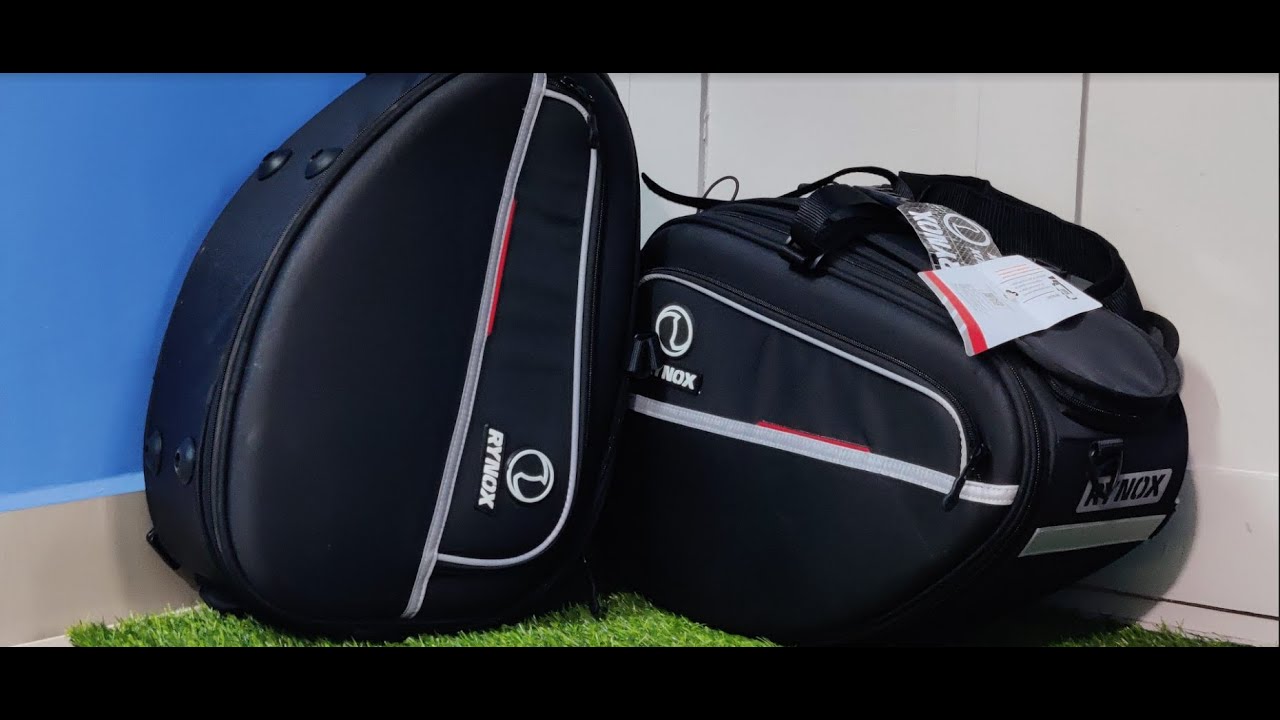 Unboxing - Rynox NOMAD Saddle bags V2.1