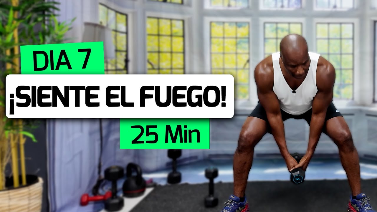 DÍA 7 | Piernas y Glúteos de Acero en Casa – Intermedio 25 min