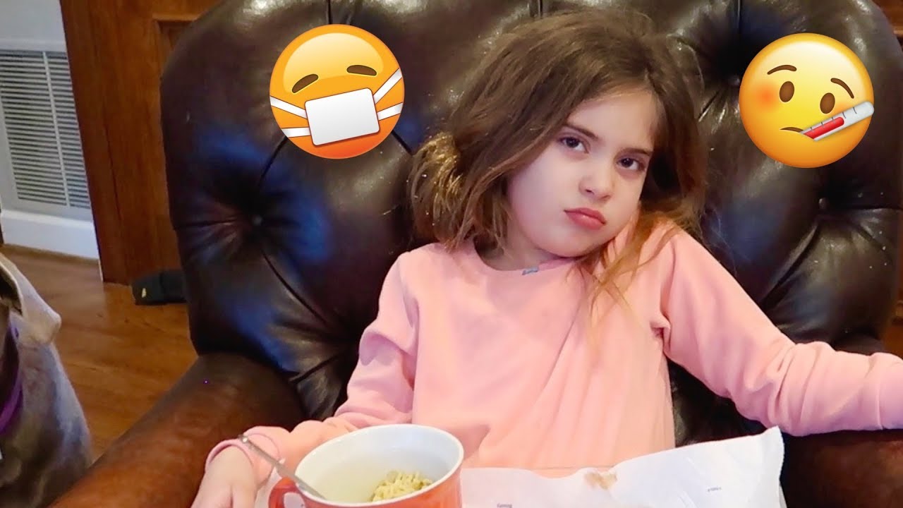 У неё грипп? 😷
