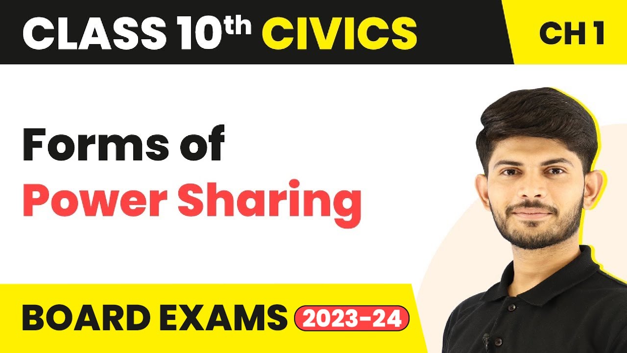 Forms of Power Sharing | Power Sharing | Civics | Class 10th | Magnet Brains 2023-24
