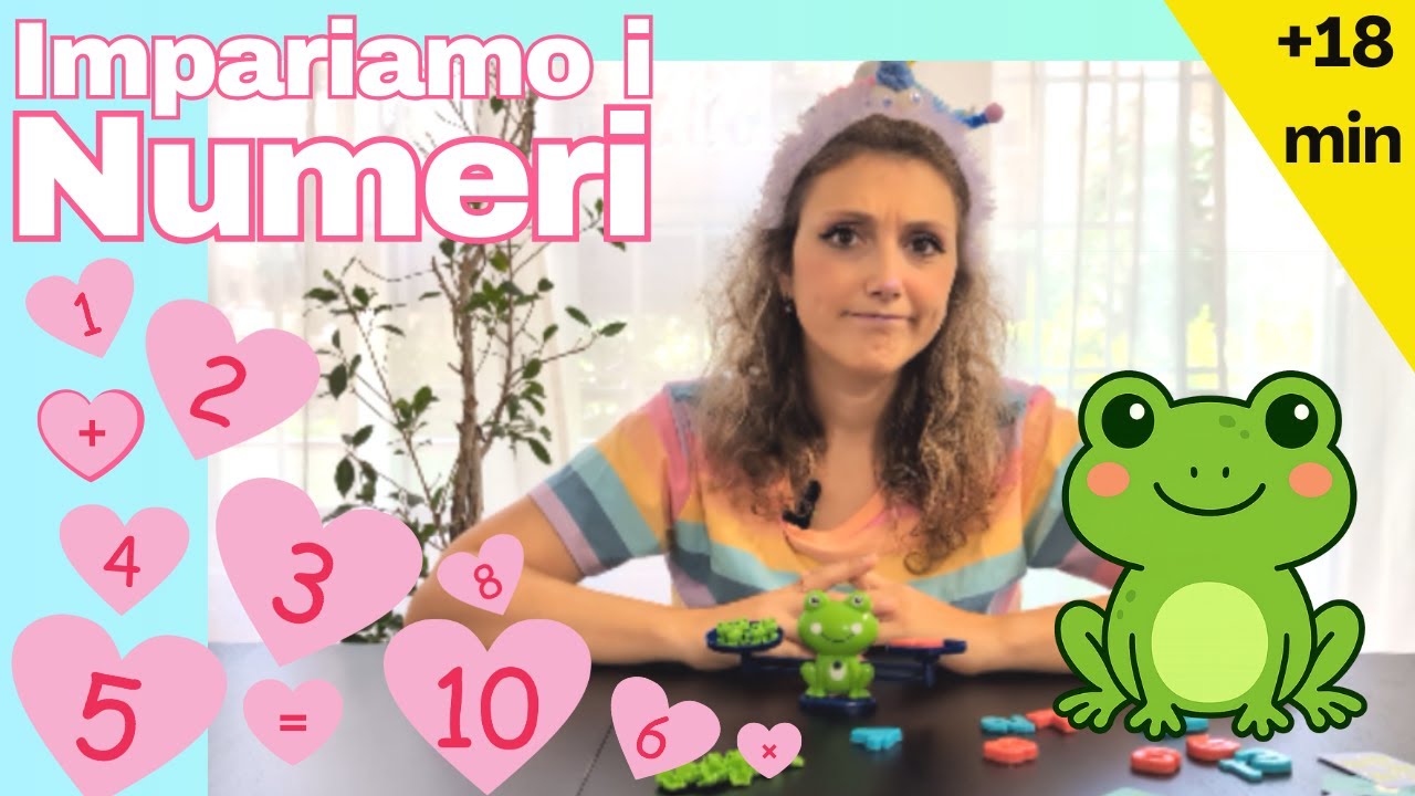 Imparare i numeri giocando | Precalcolo per bambini 3-5 anni - Gioca con Lilli