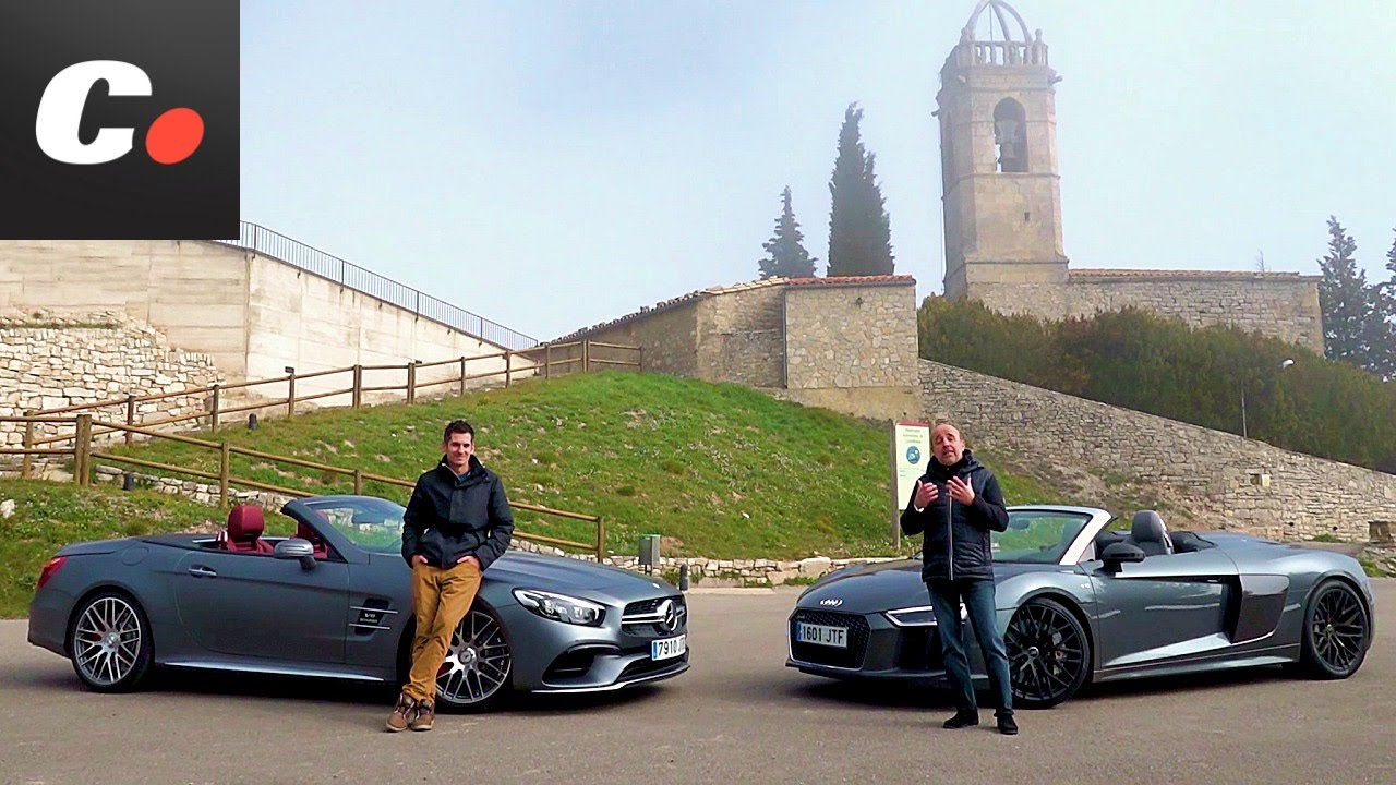 Audi R8 Spyder vs Mercedes-AMG SL 63 | Comparativa | Prueba / Test / Review en español | Coches.net