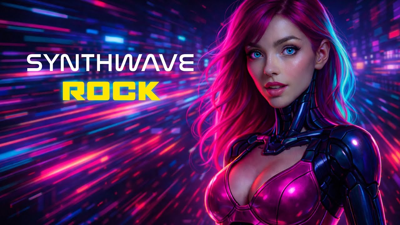 Voltage Mirage – Dreamlike Synthwave Rock for Endless Highways