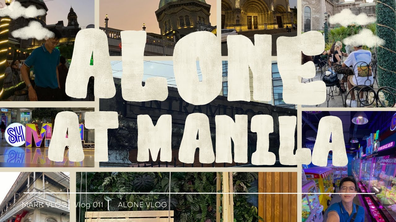 VLOG: ALONE AT SM MANILA PLUS INTRAMUROS (BINI TICKET SELLING)