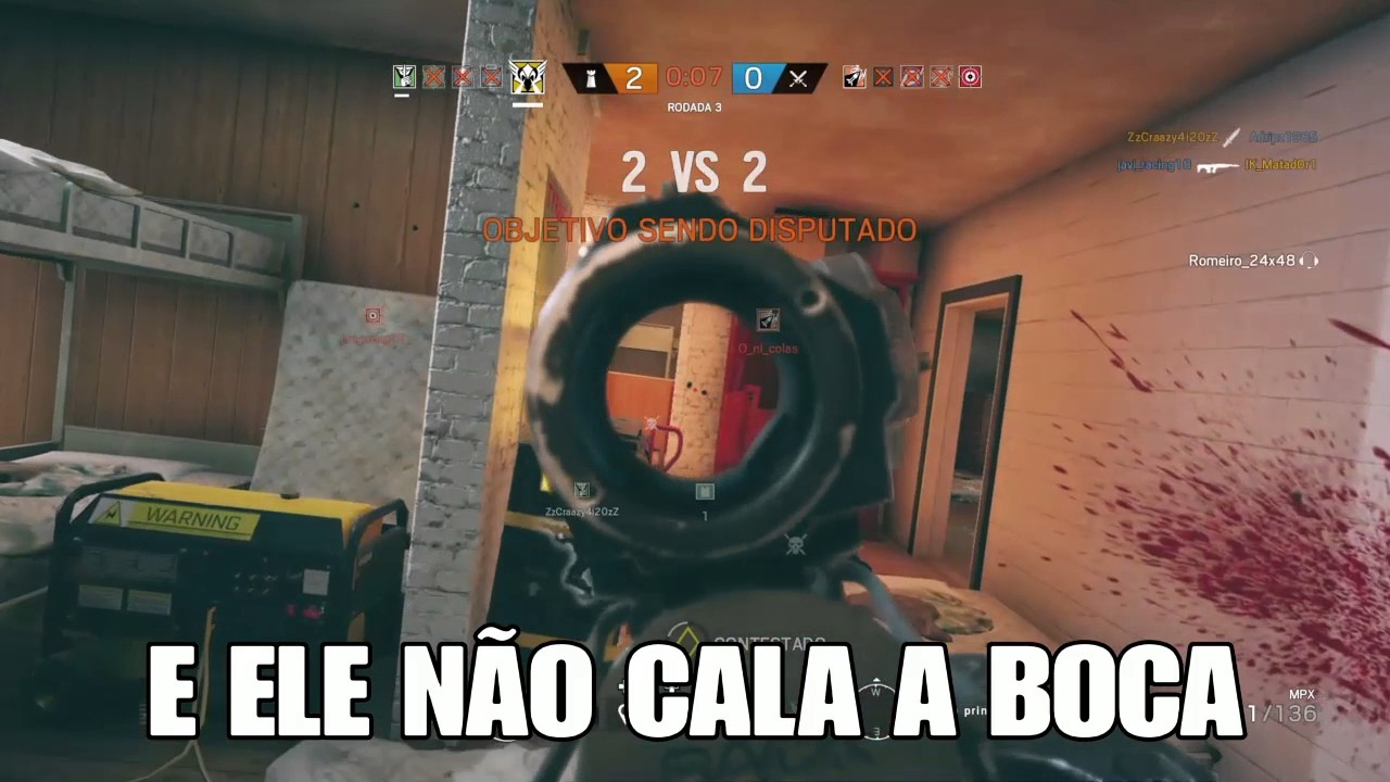 RainbowSix|Siege: O dia que calei um jogador tóxico!