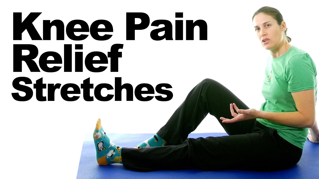 Knee Pain Relief Stretches &ndash; 5 Minute Real Time Routine