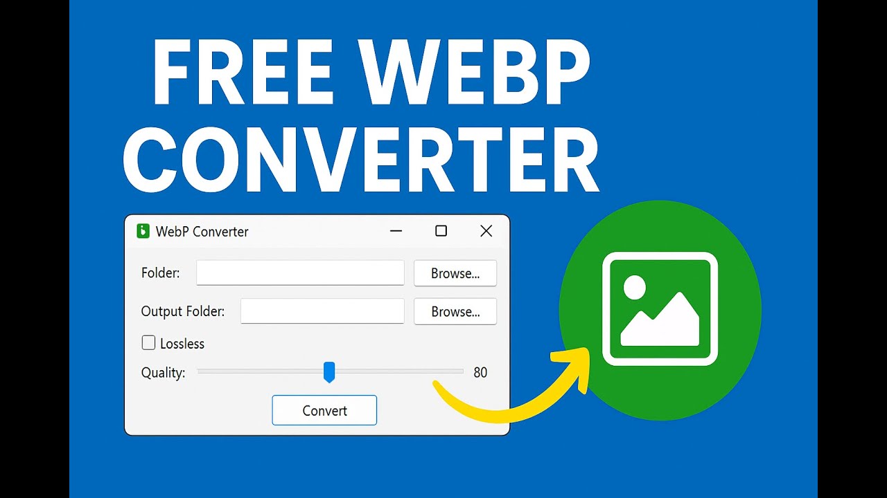 Free WebP Converter &ndash; Fast, Lightweight, and Bulk Friendly
