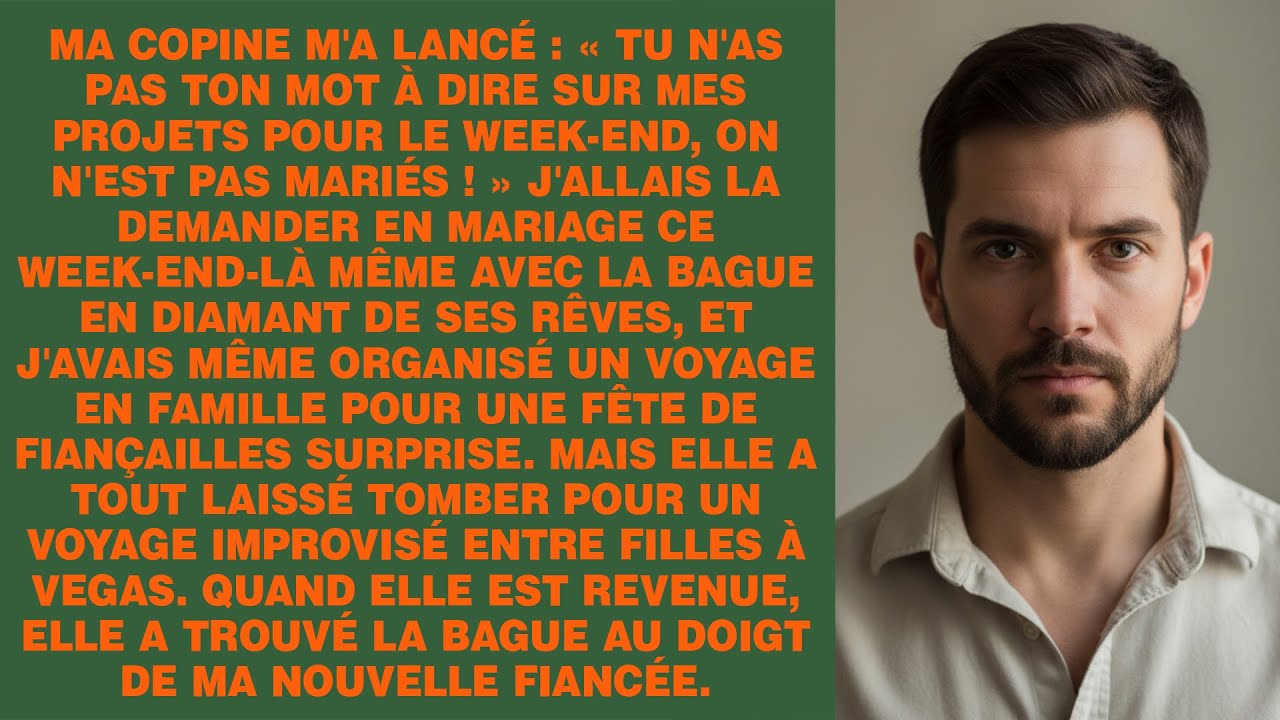 Ma Copine M'a Lancé: «Tu N'as Pas Ton Mot À Dire Sur Mes Projets Pour Le Week-end, On N'est Pas Mari