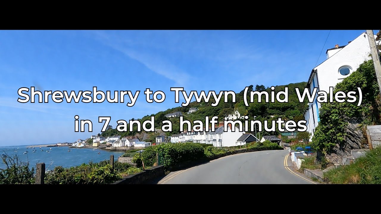 Shrewsbury to Tywyn in 7 and a half minutes