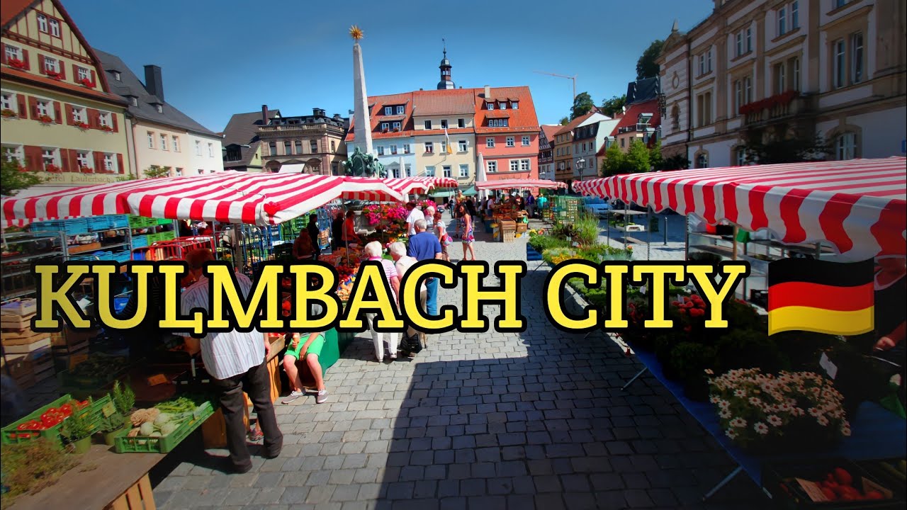 Walking in KULMBACH - Walking in the Summer Evening 2022