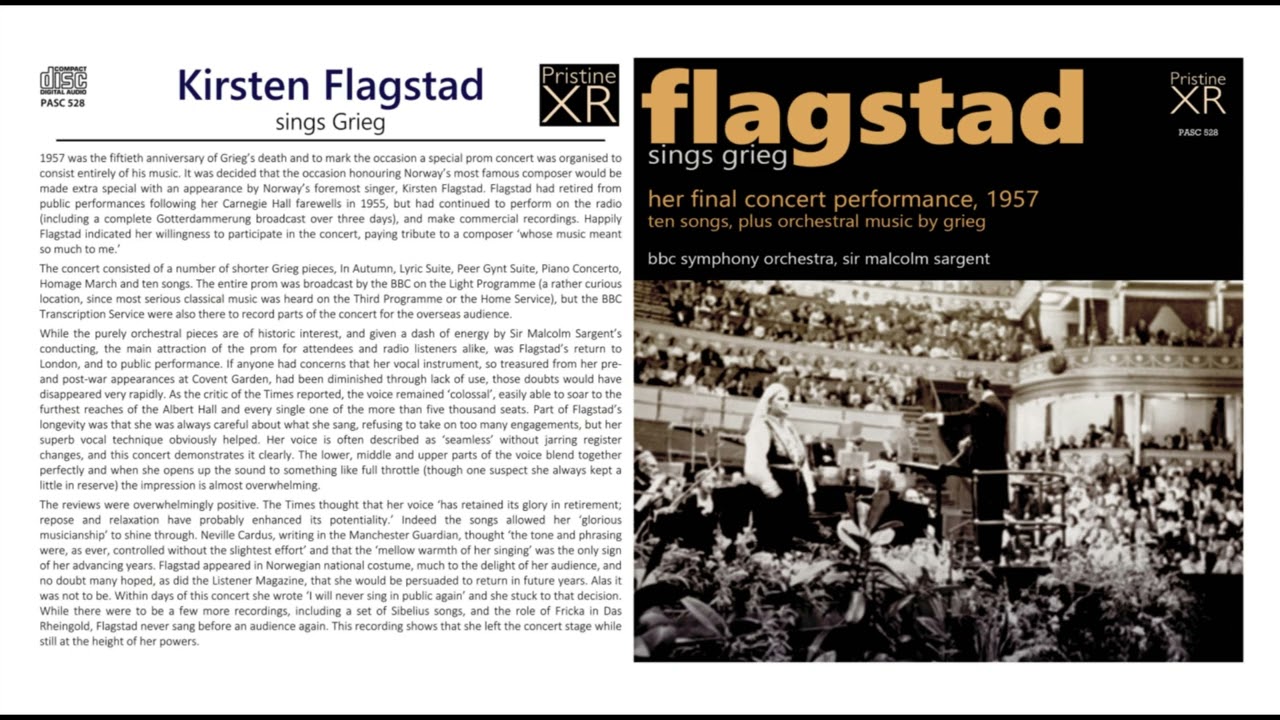 Kirsten Flagstad - Her Final Concert (1957)