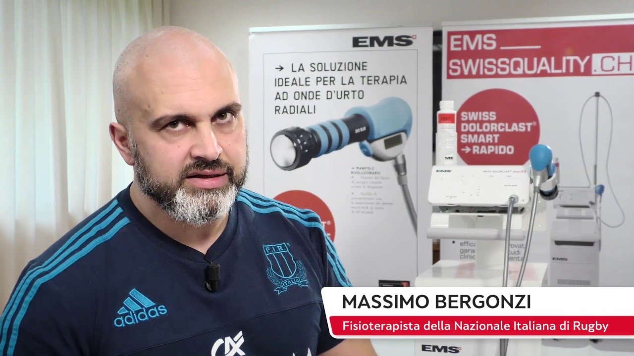 Onde D'urto EMS Dolorclast®: l'esperienza con lo staff medico della Nazionale Italiana di Rugby