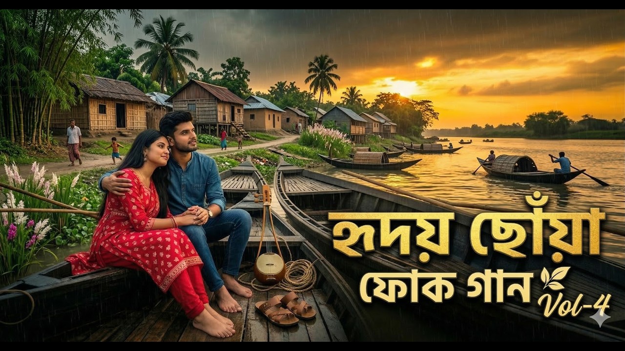 হৃদয় ছোঁয়া ফোক গান 🌿 Best of Bangla Baul Vibes | Bengali Folk Audio Jukebox 2026 Vol-4