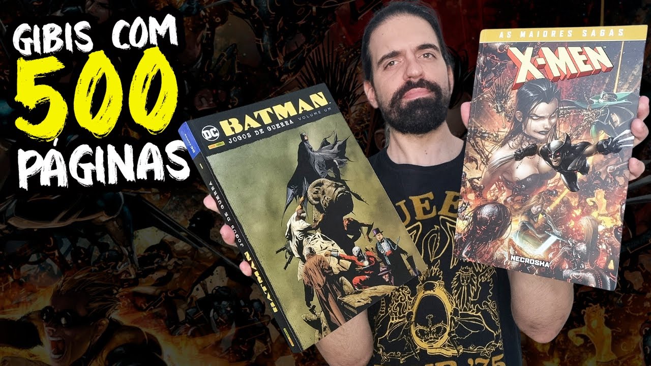 📣LANÇAMENTO DA DC & MARVEL! 500 PÁGINAS.