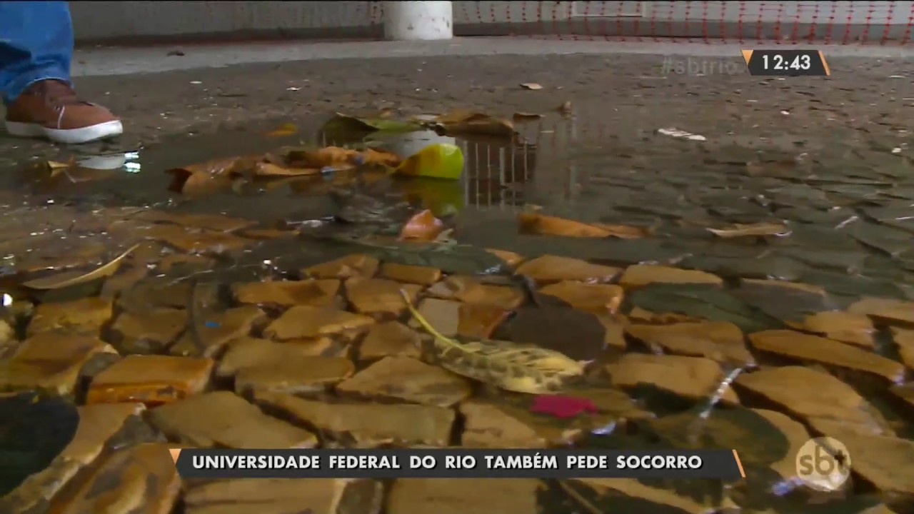 A UFRJ também pede socorro!