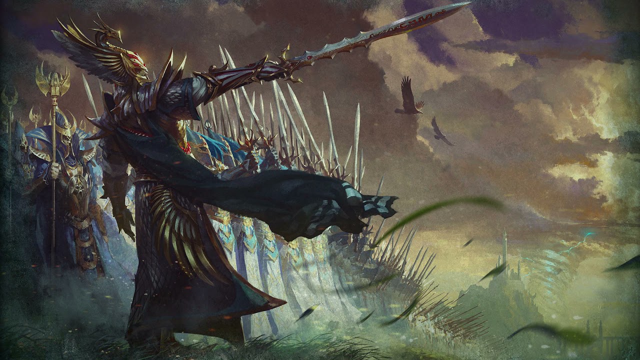 Total War: WARHAMMER II - High Elves Campaign loading screen ambience