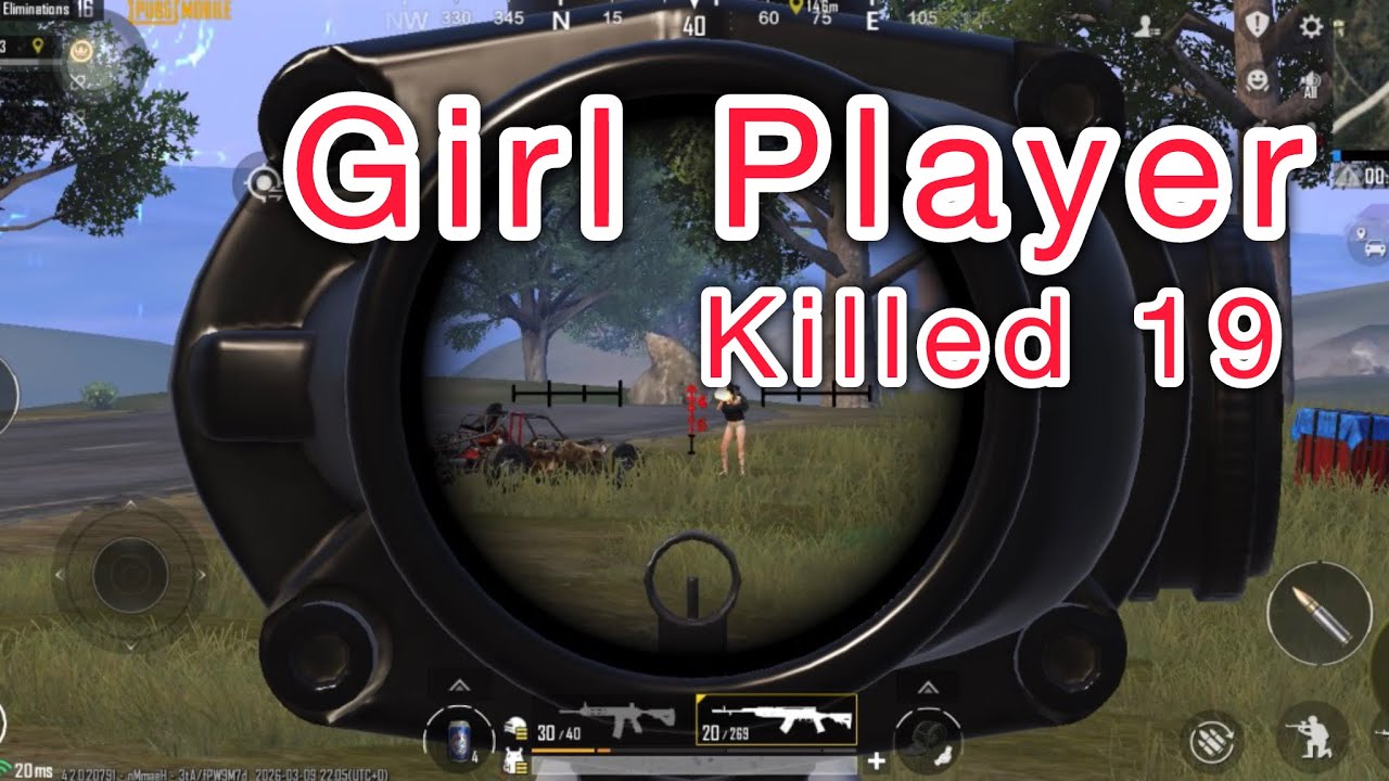 Epic First Match! PUBG Girl Player Clutch & Chicken Dinner | PUBG Gameplay