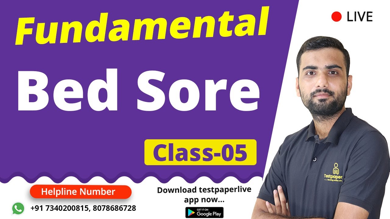 Bed sore, ESIC, AIIMS NORCET , Nursing officer & Staff Nurse Online Classes, Nursing