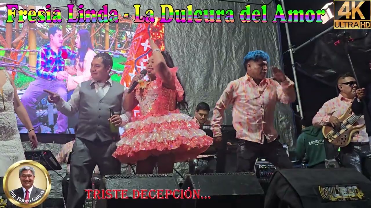 FRESIA LINDA en VIVO. 
