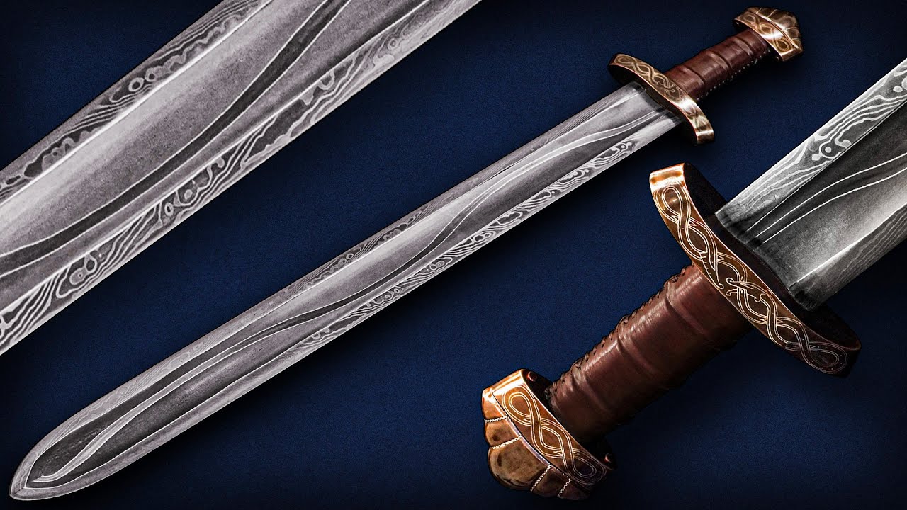 Mi&eth;gar&eth;sormr, The Serpent Blade Viking Sword: Full Build from Start to Finish + Test Cuts