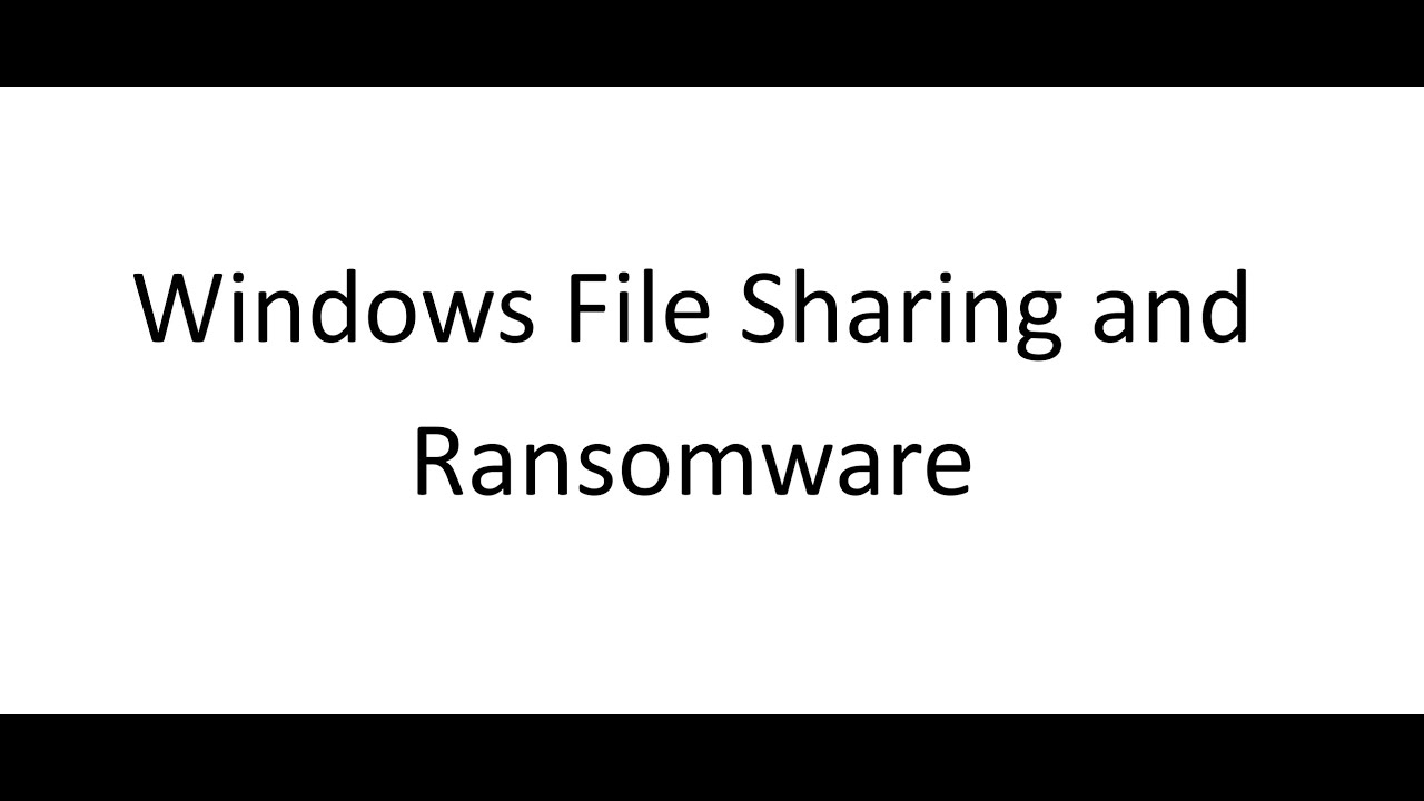 Windows Server Security: Stop Ransomware Before It Starts (User Accounts, Groups & File Shares)