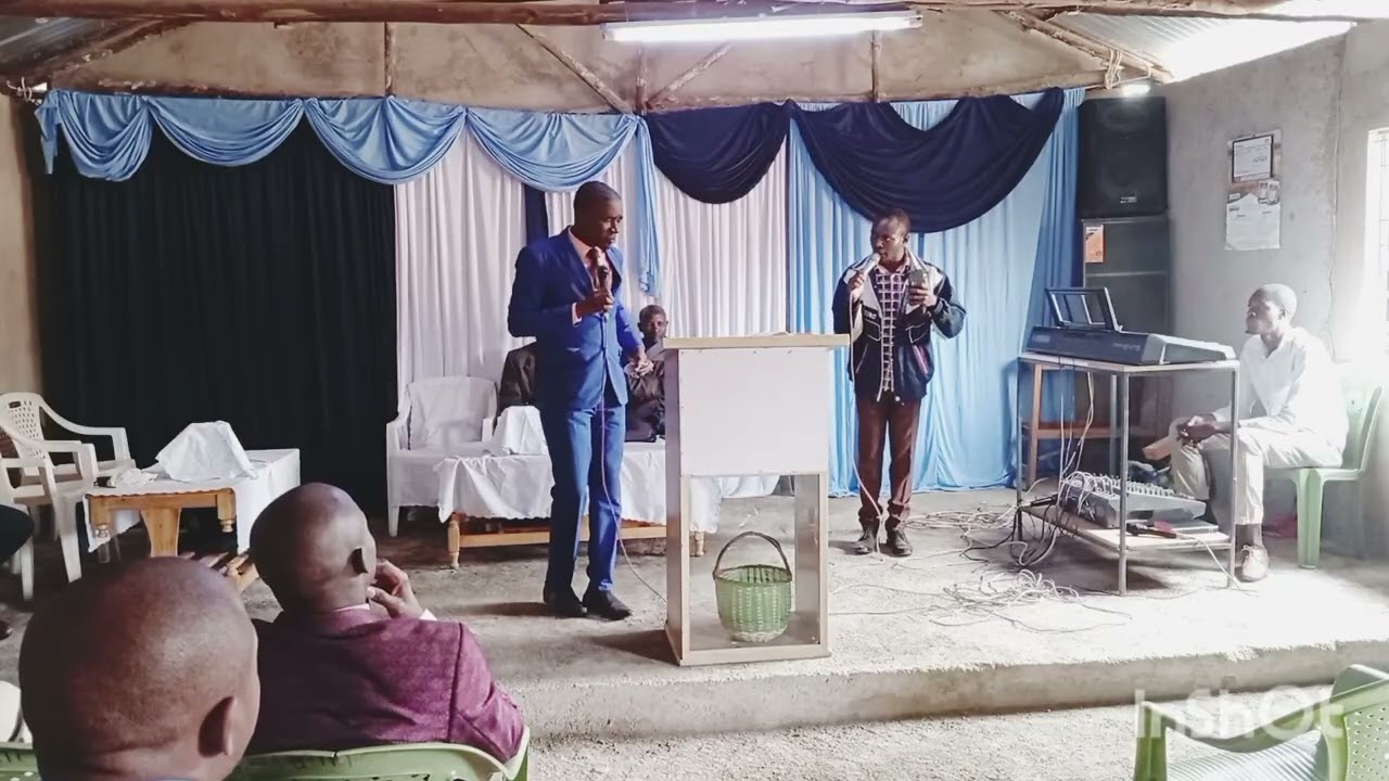 Pst. Victor Okoth, Teaching on walking with God- TGM - Kibera Church 