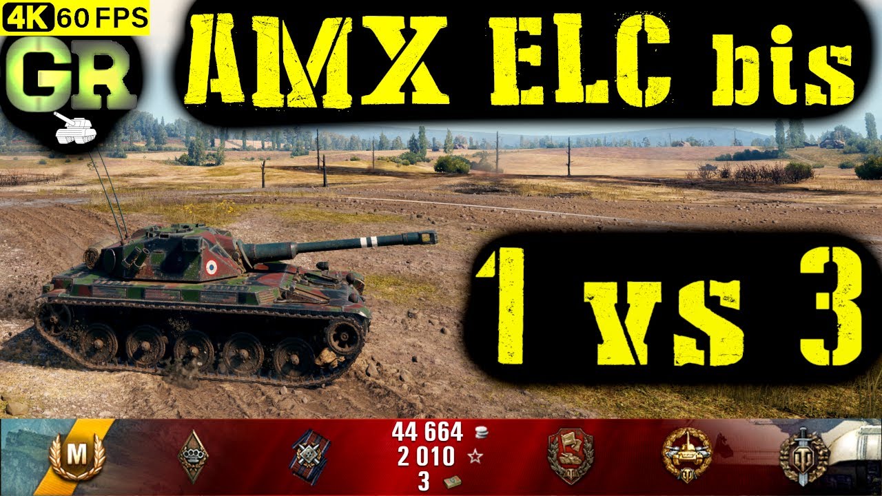 World of Tanks AMX ELC bis Replay - 6 Kills 1.8K DMG(Patch 1.4.0)