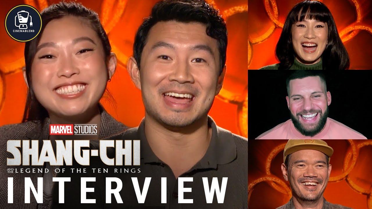 'Shang-Chi and the Legend of the Ten Rings' Interviews with Simu Liu, Awkwafina and More!