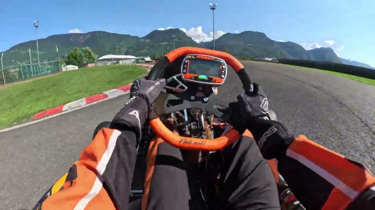 Schaltkart KZ Bozen 11. Sep 25 - Das erste mal in Bozen bei Frasnelli, erste Gehversuche :-) Teil 2