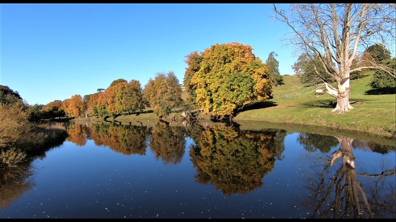 Relaxing Autumn River Walk | Hebden To Grassington Yorkshire Dales National Park