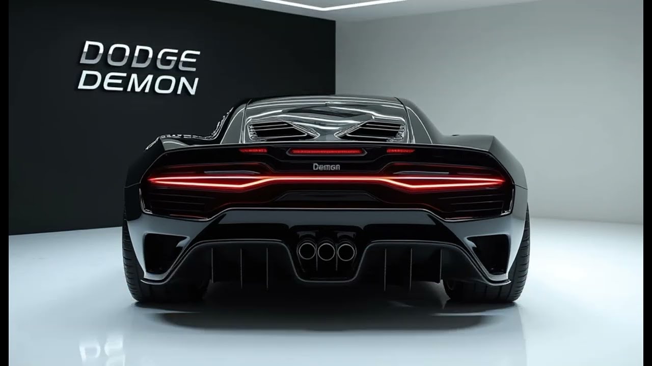 2025 Dodge Demon Review: The Ultimate Muscle Car Returns!
