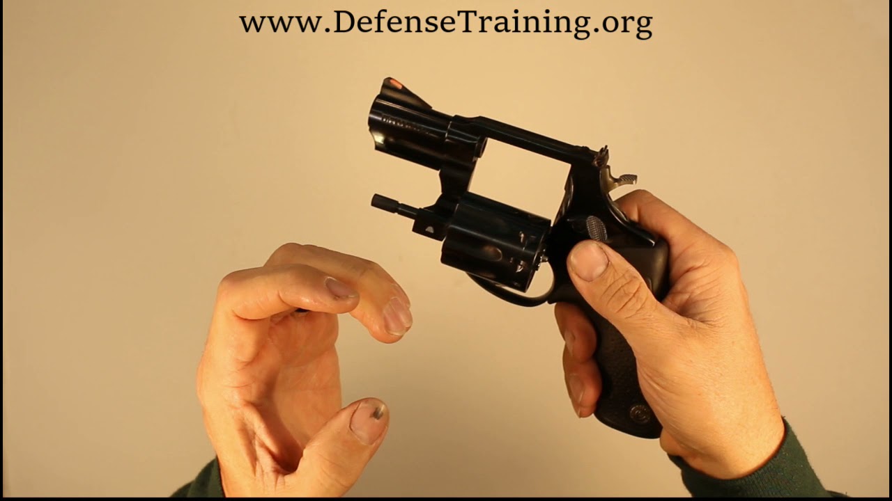 loading and unloading a revolver