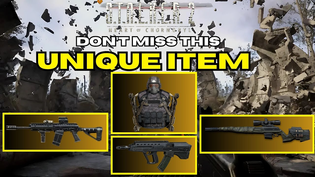 DON'T MISS THIS UNIQUE ITEMS IN PRIPYAT - STALKER 2 (S.T.A.L.K.E.R. 2 Tips and Tricks) | 4K