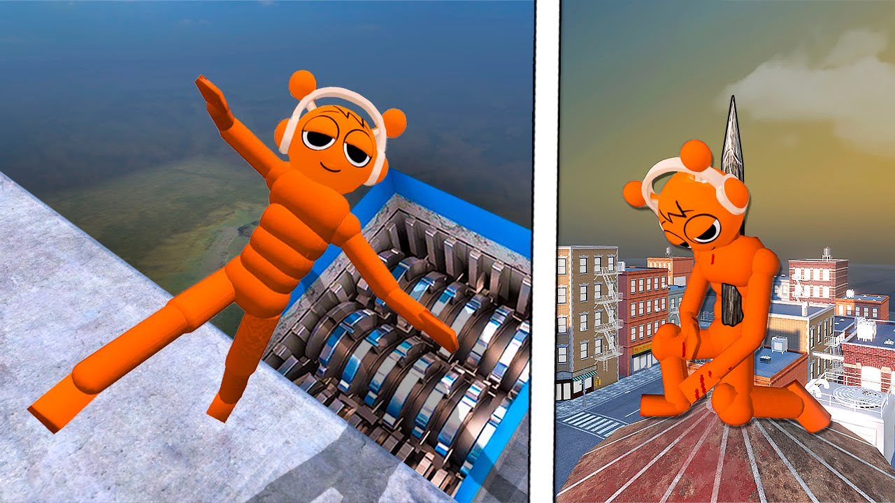 NPC Ragdolls VS Spikes / Epic Spike Trap Fails Compilation #44