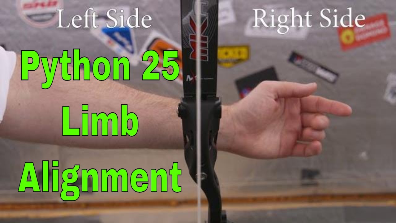 Chaser Archery Python 25 Limb Alignment How To