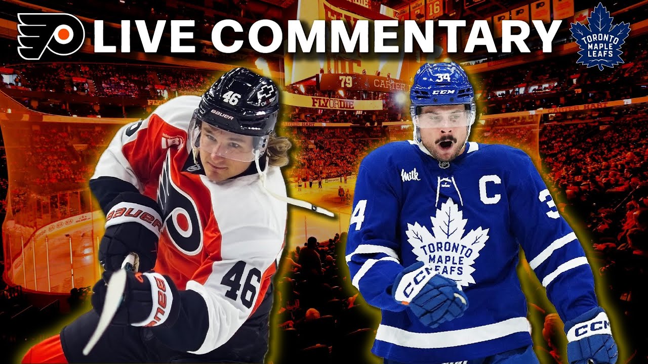 Philadelphia Flyers vs Toronto Maple Leafs Hangout (no game feed) 01-08-2026 📱